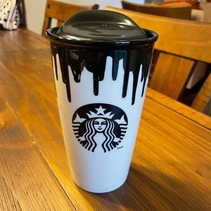 New Starbucks Band Of Outsiders limited addition, 2014, ceramic black, drip cup.